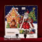 AALL & CREATE Szilikonbélyegző Santa's Sidekicks A6 Stamp Set Candy Tinsel 