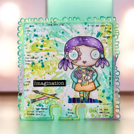 AALL & CREATE Szilikonbélyegző Petals & Ink A7 Stamp Set Craft On 