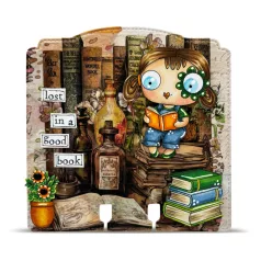   AALL & CREATE Szilikonbélyegző Petals & Ink A7 Stamp Set Page Turner 