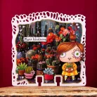 AALL & CREATE Szilikonbélyegző Petals & Ink A7 Stamp Set Plant Hugs 