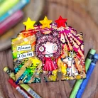 AALL & CREATE Szilikonbélyegző Petals & Ink A7 Stamp Set Princess of the Day 