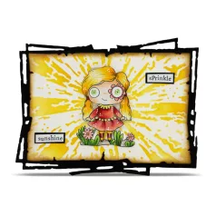   AALL & CREATE Szilikonbélyegző Petals & Ink A7 Stamp Set Sunlit Wishes 