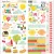 Simple Stories Matrica 12" (30 cm) Sweet Summertime Cardstock Stickers Icons (1 ív)