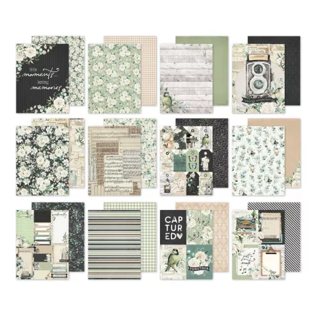 Simple Stories Papírkészlet 6"x8" (15x20 cm) Simple Vintage Timeless Harmony Paper Pad (24 lap)
