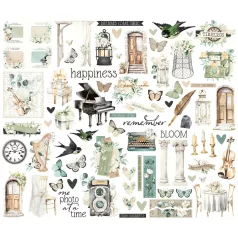   Simple Stories Kivágatok Simple Vintage Timeless Harmony Bits & Pieces (1 csomag)