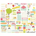 Simple Stories Kivágatok Sweet Summertime Journal Bits & Pieces (1 csomag)