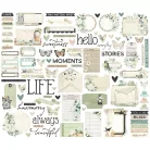 Simple Stories Kivágatok Simple Vintage Timeless Harmony Journal Bits & Pieces (1 csomag)