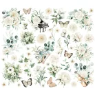 Simple Stories Kivágatok Simple Vintage Timeless Harmony Floral Bits & Pieces (1 csomag)