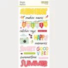 Simple Stories Matrica Sweet Summertime Foam Stickers (2 ív)