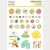 Simple Stories Díszítőelem Sweet Summertime Decorative Brads (1 csomag)