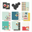Simple Stories Album elválasztó lapok Say Cheese Happiest Place 6x8 Inch SN@P! Binder Inserts (1 csomag)