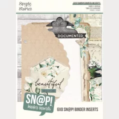   Simple Stories Album elválasztó lapok Simple Vintage Timeless Harmony SN@P! 6x8 Inch Binder Inserts (1 csomag)