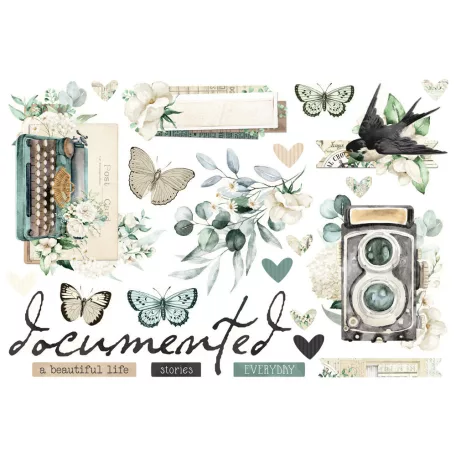 Simple Stories Kivágatok Simple Vintage Timeless Harmony Simple Pages Pieces (1 csomag)