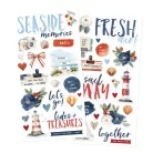 Simple Stories Matrica Simple Vintage Sand & Sea Foam Stickers (2 ív)