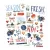Simple Stories Matrica Simple Vintage Sand & Sea Foam Stickers (2 ív)