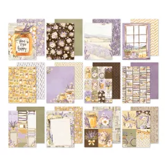   Simple Stories Papírkészlet 6"x8" Simple Vintage Lavender Fields 6x8 Inch Paper Pad (24 lap)