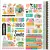 Simple Stories Matrica 12" (30 cm) Color Me Happy Cardstock Stickers Icons (1 ív)