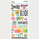 Simple Stories Matrica Color Me Happy Foam Stickers (2 ív)