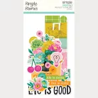 Simple Stories Kivágatok Color Me Happy Simple Pages Page Pieces (1 csomag)