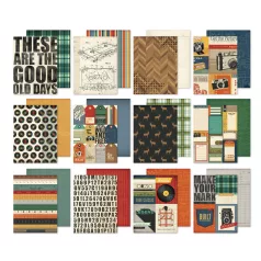   Simple Stories Papírkészlet 6"x8" Rustic Legend 6x8 Inch Paper Pad (24 lap)