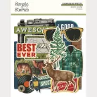 Simple Stories Kivágatok Rustic Legend 12x12 Inch Chipboard (1 csomag)