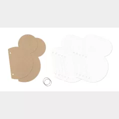   Simple Stories Mini album SN@P! Mini Chipboard Album Mouse Ear (1 csomag)