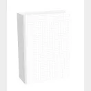 Simple Stories Album SN@P! Simple Grid 4x6 Inch Chipboard Binder (1 csomag)