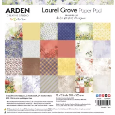   Arden Creative Studio Papírkészlet 12" (30 cm) Laurel Grove Paper Pad (1 csomag)