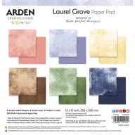   Arden Creative Studio Papírkészlet 12" (30 cm) Laurel Grove Solids  Paper Pad (1 csomag)