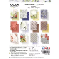   Arden Creative Studio Papírkészlet 6"x8" (15x20cm) Laurel Grove Paper Pad (1 csomag)