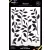 Arden Creative Studio Stencil 6"x8" (15x20cm) Laurel Grove Maker Series  Stencil Lots of Leaves (1 csomag)