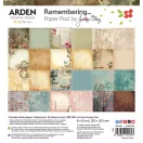Arden Creative Studio Papírkészlet 8" (20 cm) Remembering... Paper Pad (1 csomag)