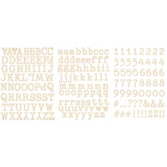   Arden Creative Studio Matrica készlet Remembering... Alphabet Stickers (1 csomag)