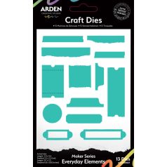   Arden Creative Studio Vágósablon Maker Series Craft Die Everyday Elements (1 csomag)