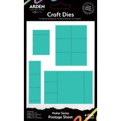   Arden Creative Studio Vágósablon Maker Series Postage Sheet Craft Die Set (1 csomag)