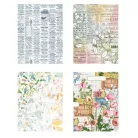 Arden Creative Studio Decoupage papír 6"x8" (15x20cm) Field Notes  Decoupage Paper (1 csomag)