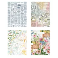   Arden Creative Studio Decoupage papír 6"x8" (15x20cm) Field Notes  Decoupage Paper (1 csomag)