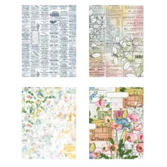   Arden Creative Studio Decoupage papír 6"x8" (15x20cm) Field Notes  Decoupage Paper (1 csomag)