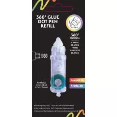   Arden Creative Studio Ragasztóroller utántöltő 360° Glue Dot Pen Refill (1 db)