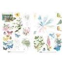 Arden Creative Studio Kaparós matrica 6"x8" (15x20cm) Field Notes  Rub-On Transfer Set (1 csomag)