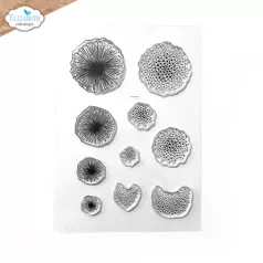 ECD Szilikonbélyegző - Flower Centers Stamps (1 csomag)