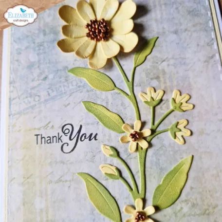 ECD Szilikonbélyegző - Garden Party Stamps A5 Elements (1 csomag)