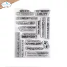 ECD Szilikonbélyegző - Jungle Party Stamp Jungle Sentiments (1 csomag)