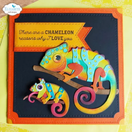 ECD Szilikonbélyegző - Jungle Party Stamp Jungle Sentiments (1 csomag)