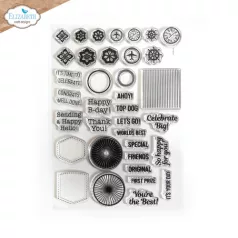   ECD Szilikonbélyegző - This Lovely Life A5 Stamps Phrases & Dingbats (1 csomag)