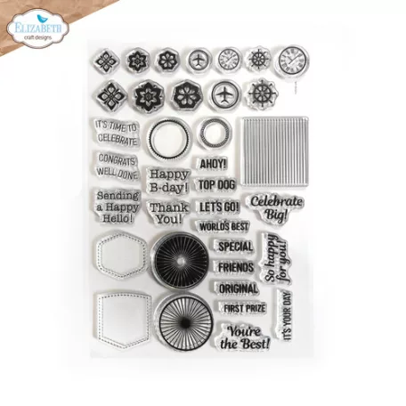 ECD Szilikonbélyegző - This Lovely Life A5 Stamps Phrases & Dingbats (1 csomag)