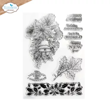 ECD Szilikonbélyegző - Joyous Christmas Stamp Joyous Christmas (1 csomag)