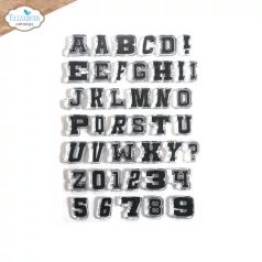   ECD Szilikonbélyegző - Remember Moments A5 Stamps Wonky Letters (1 csomag)