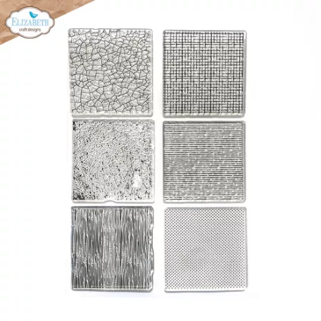 ECD Szilikonbélyegző - Whispers of Nature Stamps Playful Textures (1 csomag)