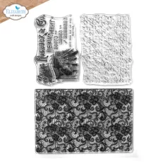   ECD Szilikonbélyegző - Mr. & Mrs. Stamps Laced Stamp (1 csomag)